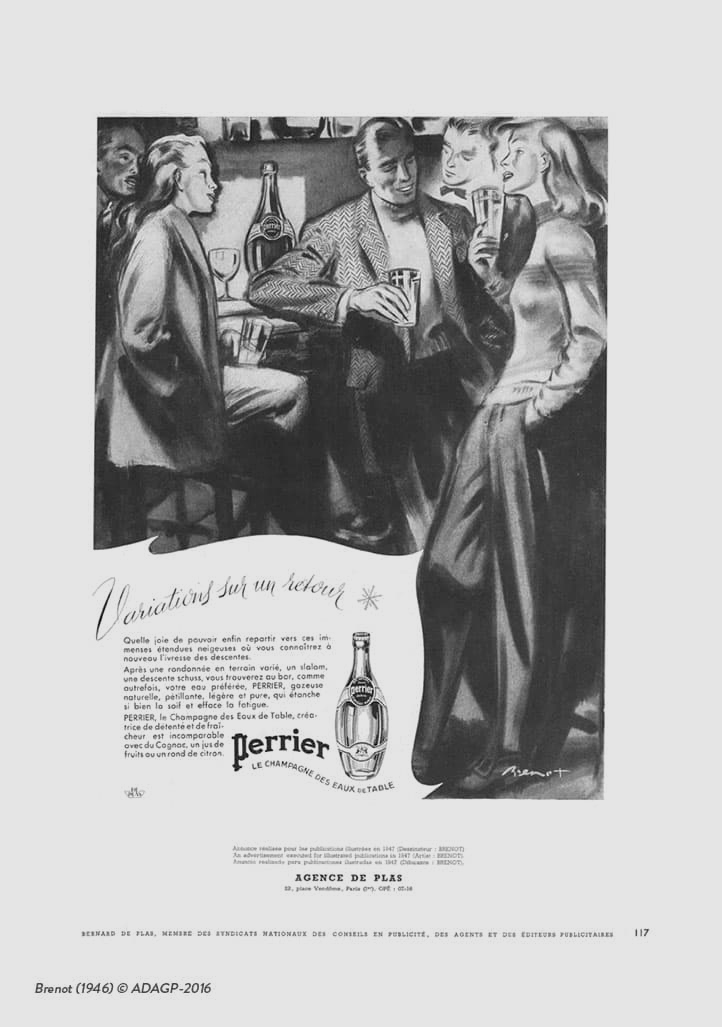 The Perrier Girl Brenot